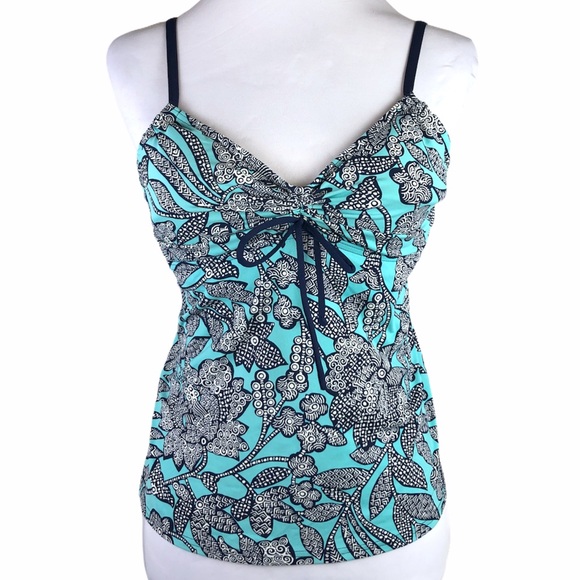 Lands' End Other - NWOT Lands’ End Floral Tankini Swim Top